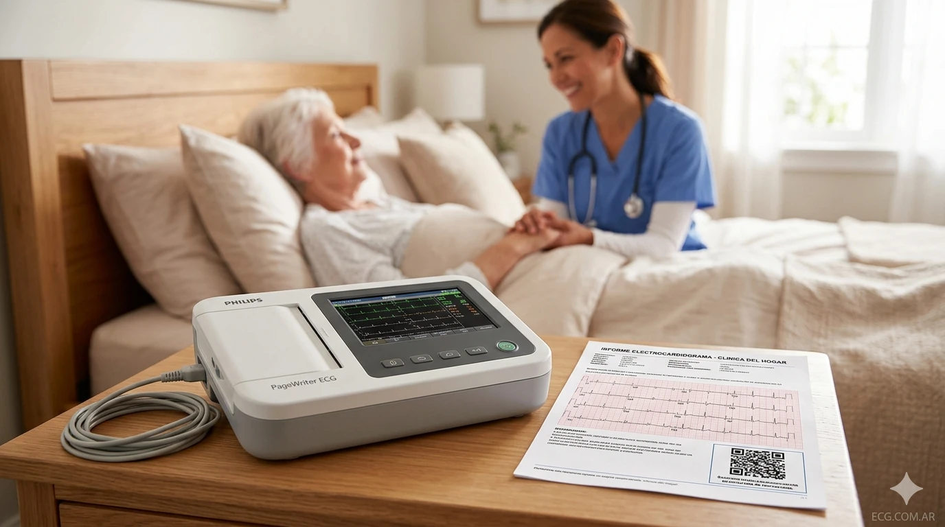 Dónde hacen electrocardiogramas a domicilio